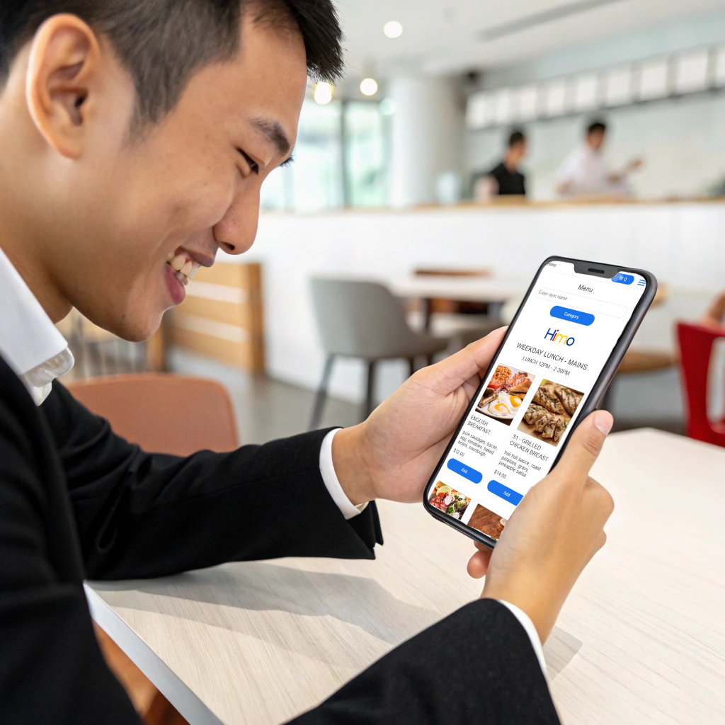 happy-customer-using-himo-restaurant-ordering-app